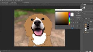 How to Cartoon effect in photoshop | cartoon effect on dog | make cartoon effect in photoshop