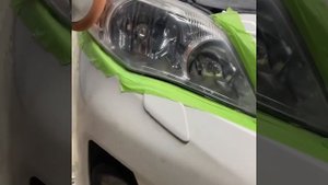 Полировка фар (Toyota Corolla 150)