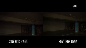 SONY HDR-GW66VE vs SONY HDR-GW55VE Sample Video - FullHD Movie | Low Light Test