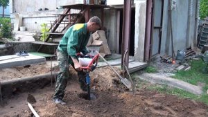 Бензобур ADA GroundDrill-8 в комплекте со шнеком Drill 250 (800 мм) - с первой попытки.