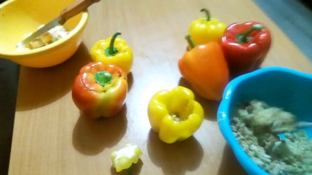 готовим ужин из вкусного перца🤤 смотреть онлайн