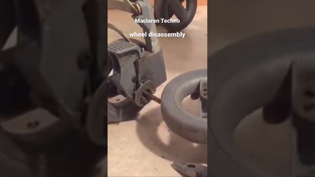 Umbrella Stroller Wheel Disassembly