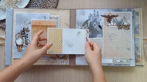 Обзор альбома Гарри Поттер 2 #скрапбукинг