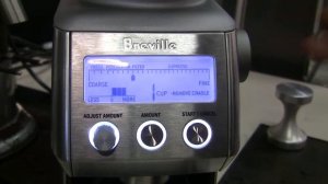 Breville Smart Grinder BCG800XL - Display Screen Overview