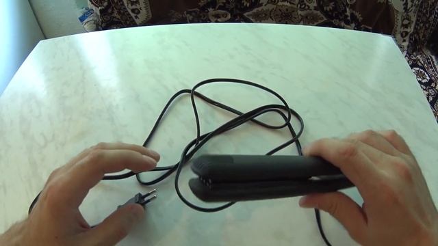 плойка для выпрямления волос с волнистой насадкой DEXP