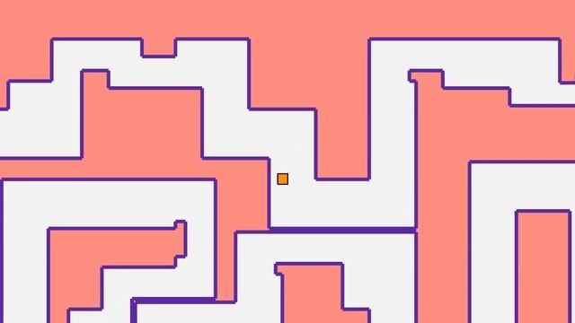 Past Lives played by a Bouncing Square