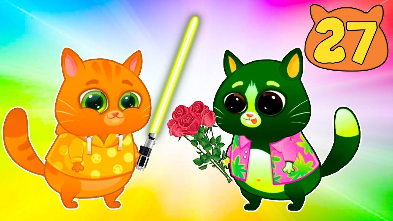 Суровый КОТИК БУБУ №27. Возвращение инопланетянина. МУЛЬТИК про котят на канале Хвостик ТВ смотреть онлайн