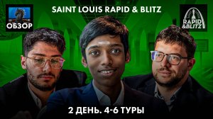 🇺🇸 Супертурнир Saint Louis Rapid & Blitz 2024/Гранд Чесс Тур 2024/Обзор 2 дня