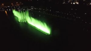 Открытие фонтана в Абрау-Дюрсо, Краснодарский край