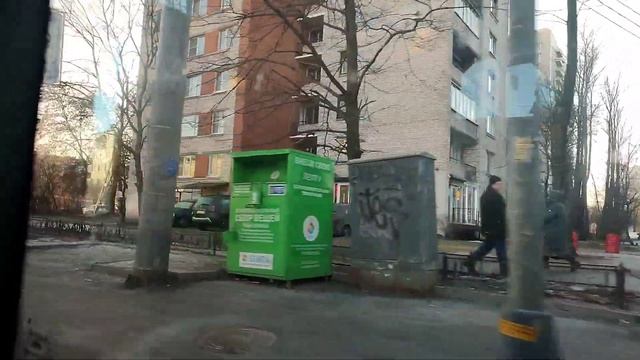 Автобус №281. Ст. метро «Московские ворота» - пос. «Шушары», Старорусский проспект. смотреть онлайн