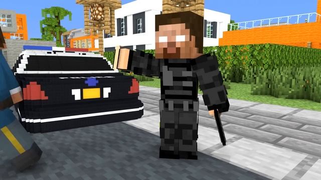 Monster School : Herobrine v.s Gangster - Minecraft Animation смотреть онлайн