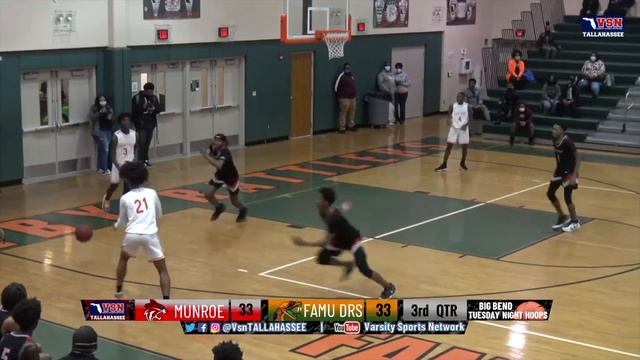 Munroe vs FAMU DRS (1/12/21) | Boys Basketball смотреть онлайн