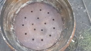 Мангал своими руками из автомобильного диска