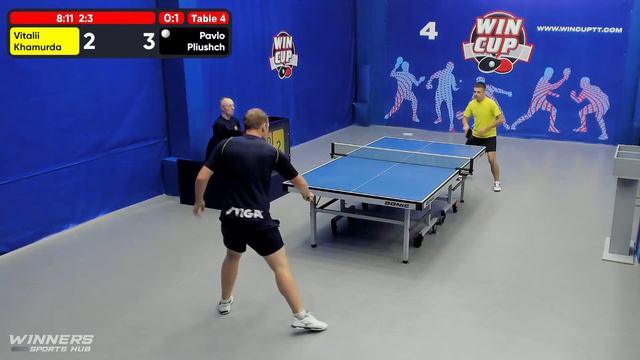 00:00 Хамурда Виталий (0:3) Плющ Павел стол 4 ЮГ-5 03.07.22 смотреть онлайн