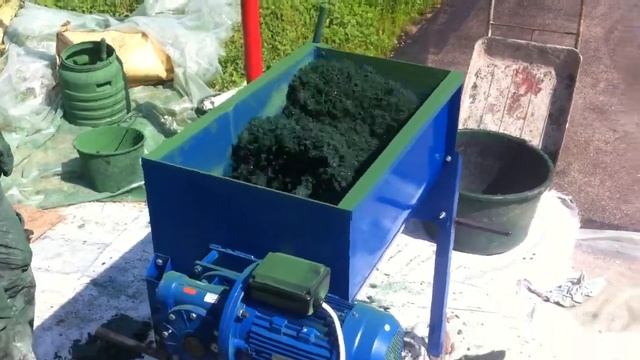 Шнековый смеситель для резиновой крошки СШ-200