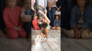 Russian champion Pole sport kids 11 years old champion 2019