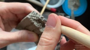 Реставрация кусочка рельефа