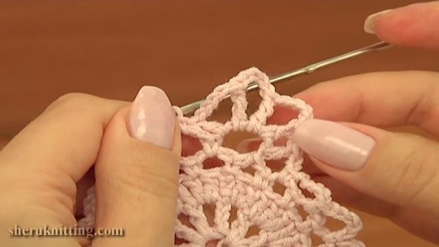 Quick Crochet Snowflake Tutorial 13 Part 1 of 2 смотреть онлайн