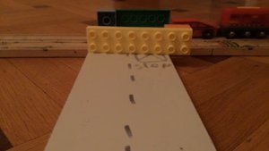 Железнодорожный переезд Лего  + дерево + железная деревянная дорога