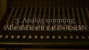 Allen&Heath GS-R24M vs Steven Slate VCC, analog vs digital summing comparison