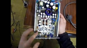 Самодельный усилитель 300вт для сабвуфера с питанием 220в.