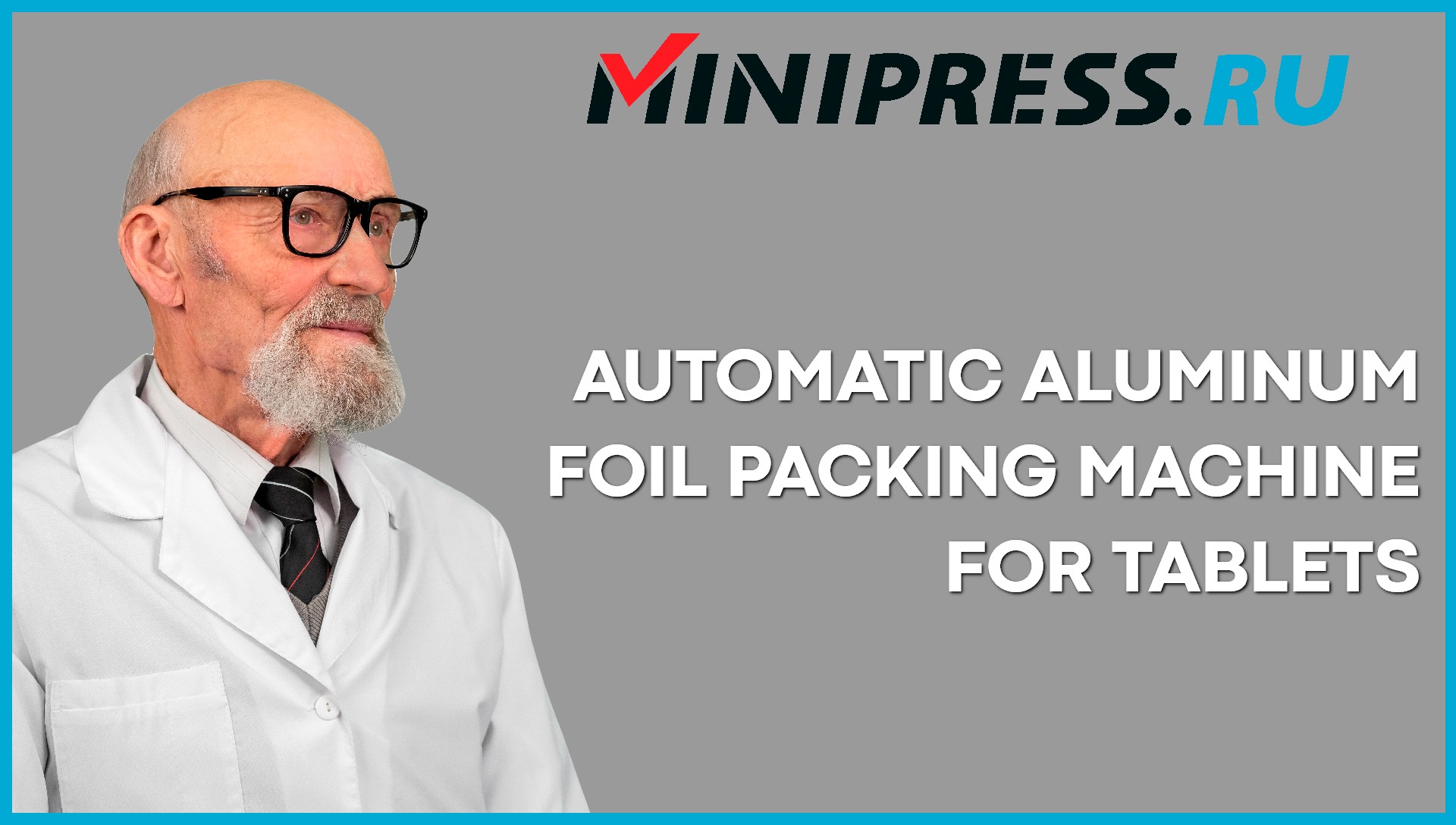 Automatic aluminum foil packing machine for tablets