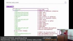 Intro To Writing Win32 Shellcode - #misec for June 2017