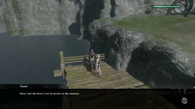 NieR Replicant 1.22: Route E - Talking to the Ferryman смотреть онлайн