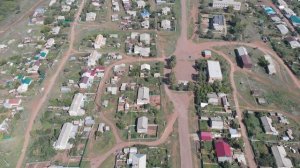 Посёлок Садовый с квадрокоптера,с высоты птичьего полета 180 метров.Часть 1.