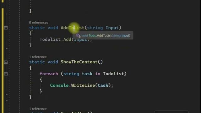 Программирование C# - список дел. To Do List In  C#  .net - Coding.