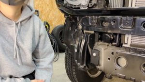 JB64Wジムニー用フロントバンパー64の取付補足 工藤自動車 suzuki jimny