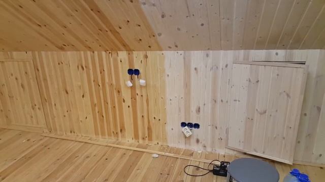 Как отбелить древесину? Внутренние работы по покраске стен маслом. смотреть онлайн