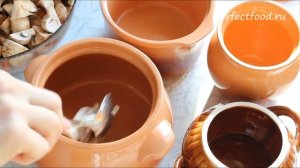 Перловка с грибами в горшочках. Видео-рецепт: перловая каша с грибами