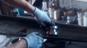Вальцовочный станок для создания ребра жесткости