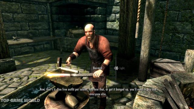 Beirand’s Reactions to Character's Imperial Armor Sets in Skyrim смотреть онлайн