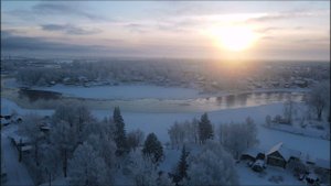 В Беломорск пришла зима