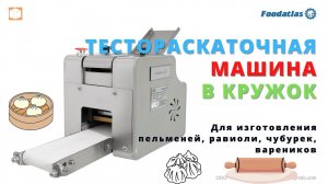 Машина для изготовления тестовых кружков DS Foodatlas