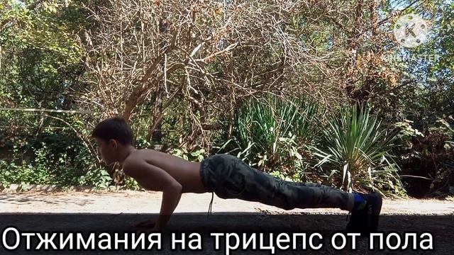 6 упражнений и ты Накачаешь руки Дома #воркаут #какнакачаться