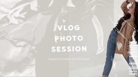VLOG photo session ?