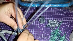 колокольчик из бумажной лозы