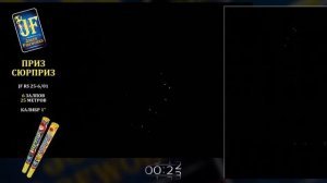 Салютная установка JF RS 25-6_01 'Приз Сюрприз'