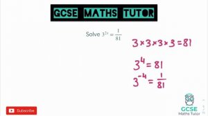 Problem Solving With Indices (Higher Only) | Grade 7+ Playlist | GCSE Maths Tutor