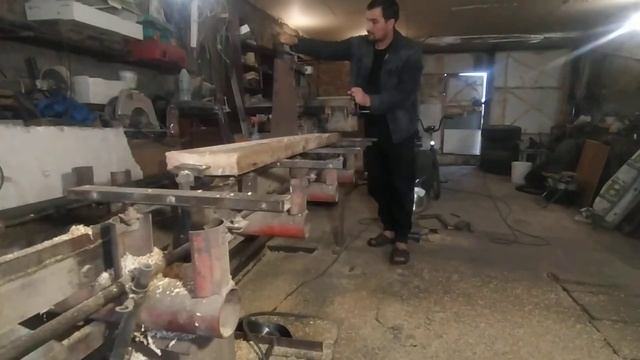 Строгальный станок на направляющих своими руками