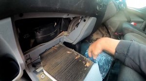 Ford Transit Custom Pollen Cabin Filter location how to Change Replacement