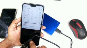 Honor 8x Usb OTG test with Hard disk,Mouse and reverse charging
