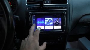 Штатная магнитола Фольксваген Поло 2011 года