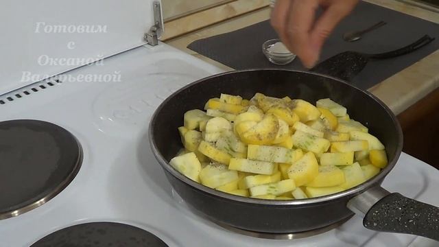 Самое простое блюдо из кабачков. Готовим с Оксаной Валерьевной. смотреть онлайн