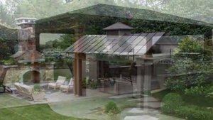 Летняя кухня с беседкой: 50 вариантов для дачи