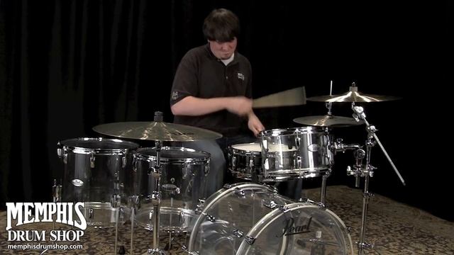 Pearl Crystal Beat Acrylic Drum Set 22/12/14/16 - Ultra Clear смотреть онлайн