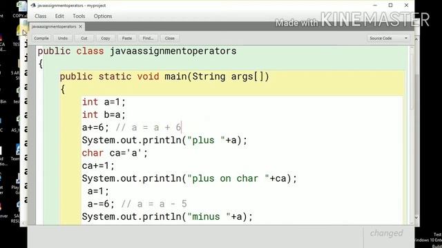 Java Assignment and shorthand operators